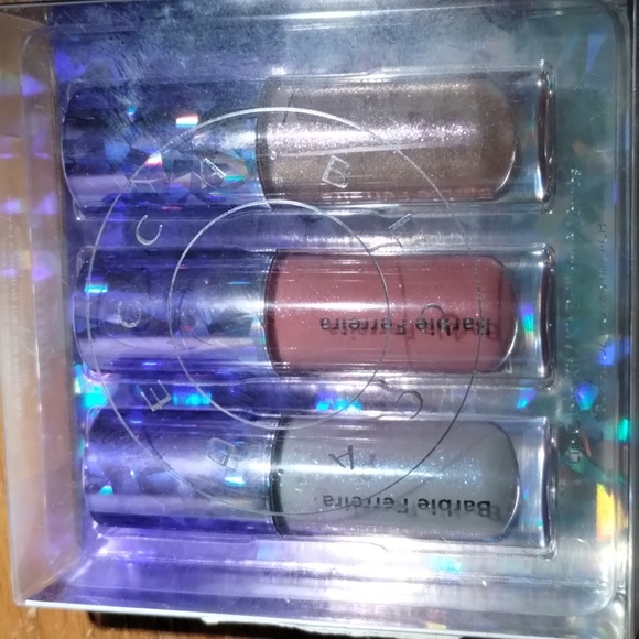 3 PC Becca x Barbie Ferreira Lip Gloss Kit nib - Picture 1 of 5
